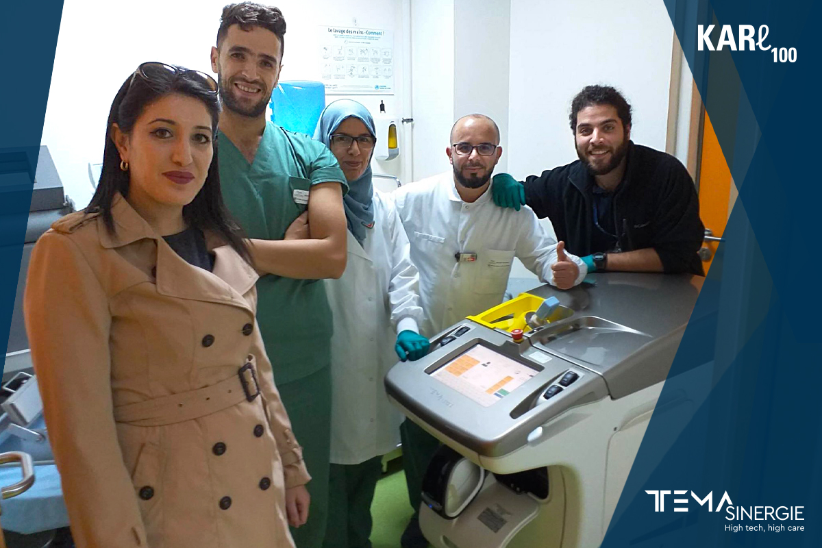 Tizi Ouzou Chedis-Mahmoudi Hospital Staff with Karl100